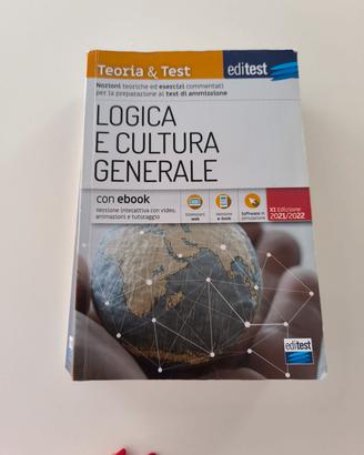 Libro logica e cultura generale x test ammissione 