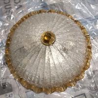 Plafoniera in vetro di Murano