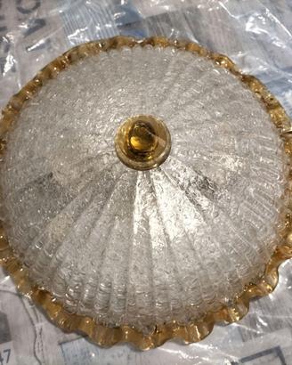Plafoniera in vetro di Murano