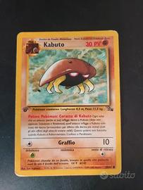 Carta Pokémon Kabuto 50/62 Fossil ITA 1ª edi