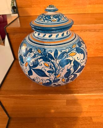 Vaso "G. Trapani " ceramiche Di Sciacca
