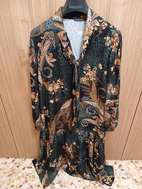 vestito ampio floreale 