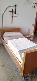 Letto elettrico a 3 snodi elevabile Moretti MP393