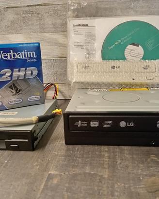 Kit Floppy 3.5 + Masterizzatore DVD USB Win 11