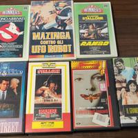 7 videocassette originali 