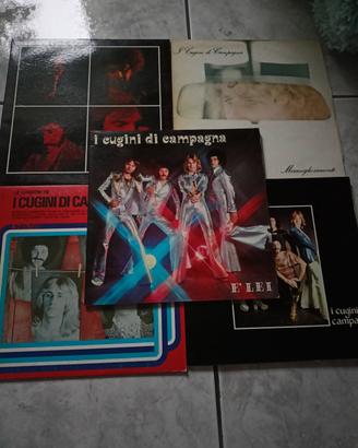 lotto 5 vinili Cugini di campagna