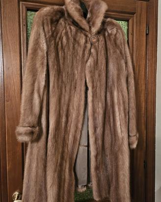 pelliccia in visone vera vintage anni 90 tg.44