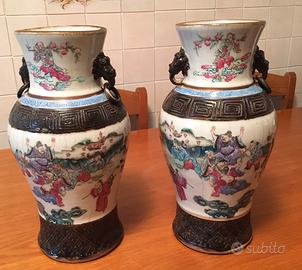 Coppia vasi cinesi vintage