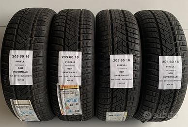 4 GOMME 205 60 16 PIRELLI RIF2