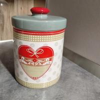 porta alimenti con chiusura ermetica in ceramica 