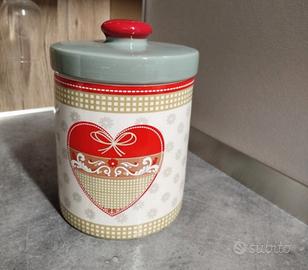 porta alimenti con chiusura ermetica in ceramica 