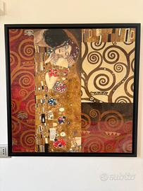 Quadro bacio di klimt