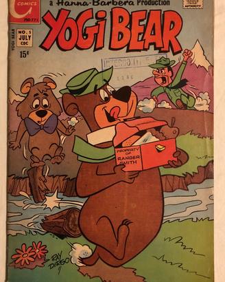 FUMETTO YOGI BEAR ORIGINALE 5  1971