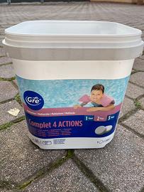 Piscina - pastiglioni pastiglie 4 azioni