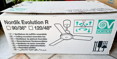Ventilatore da soffitto Vortice Nordik