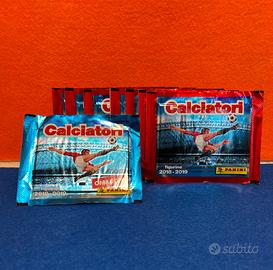 Calciatori Panini 8 Bustine 2018/2019