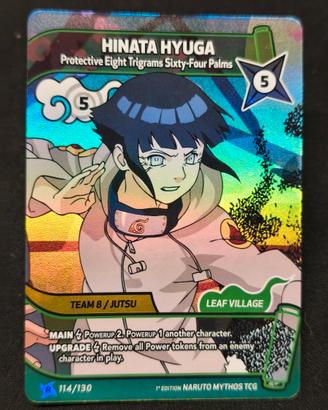 Naruto Mythos TCG Hinata Hyuga 114/130