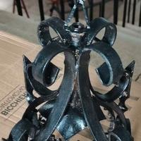 Antica lanterna in ferro battuto 30,32