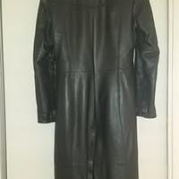 cappotto invernale in pelle donna