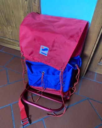 Zaino con telaio di alluminio