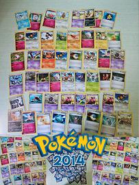 Lotto 49 Carte Pokémon anno 2014 italiane
