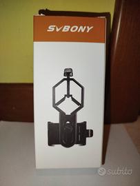 Supporto telefono per telescopio 