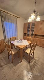 Soggiorno completo in rovere