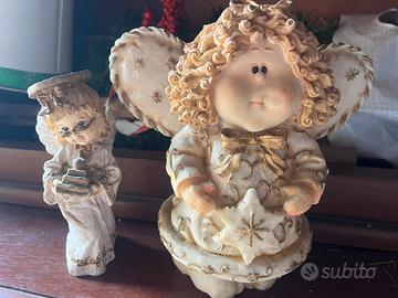 Set 3 angeli da arredo