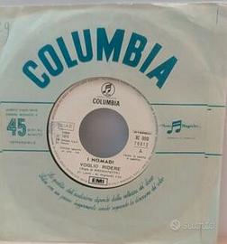 dischi a 45 giri dei NOMADI e vari