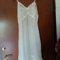 Sottoveste pizzo con culotte abbinate