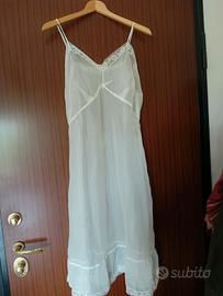 Sottoveste pizzo con culotte abbinate