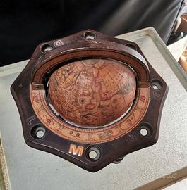 Mappamondo porta oggetti vintage