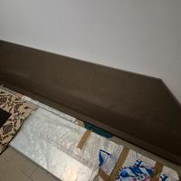 Ripiano di Marmo marrone per cucina (146x60x2 cm)