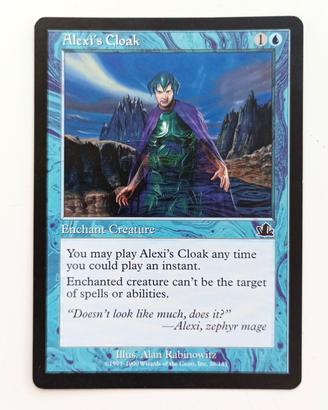 1x "Alexi's cloak" vintage ENG #29 Profezia MTG NM