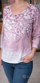 maglietta donna tgM viscosa manica lunga 