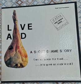 LIVE AID A SHORT SHAME STORY BOX 11 LP + 1 singolo