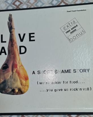LIVE AID A SHORT SHAME STORY BOX 11 LP + 1 singolo