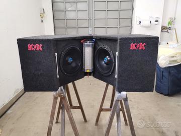 Sub wofer custom per fiat grande punto