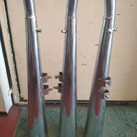 3 Marmitte scarichi  Mecadapo sport  custom