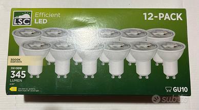 Set Lampadine LED LSC Efficient – GU10 3000K White