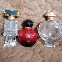 flaconi vuoti profumi decorazioni 