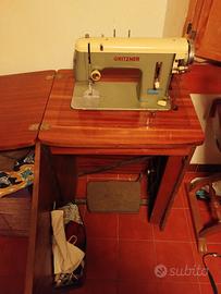 macchina da cucire e aspirapolvere, vintage 