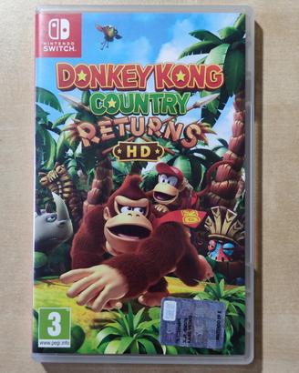 Donkey Kong country returns HD Nintendo switch 