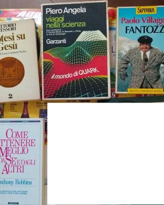N. 4 libri generi e autori vari