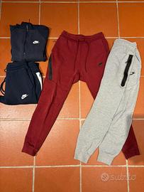 set 4 pezzi tute Nike Tech Fleece