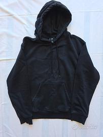 Felpa nera H&M Relaxed Fit