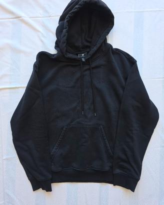 Felpa nera H&M Relaxed Fit
