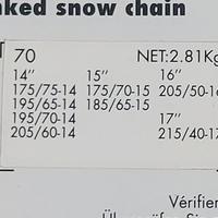 Catene da neve per auto