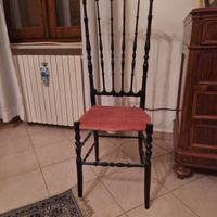 Sedie da pranzo Chiavari con schienale alto di G