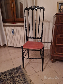 Sedie da pranzo Chiavari con schienale alto di G